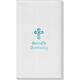 Ornate Cross Linen Like Guest Towels Image 2 of 4